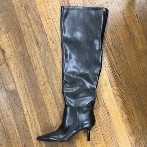 Inc Black Knee-High Women's Boots